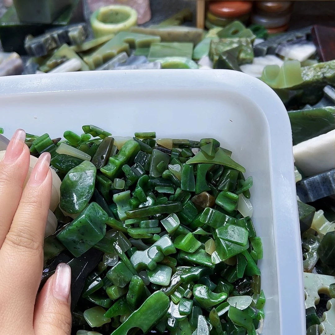 和田玉（糖玉）珠宝半成品未镶嵌