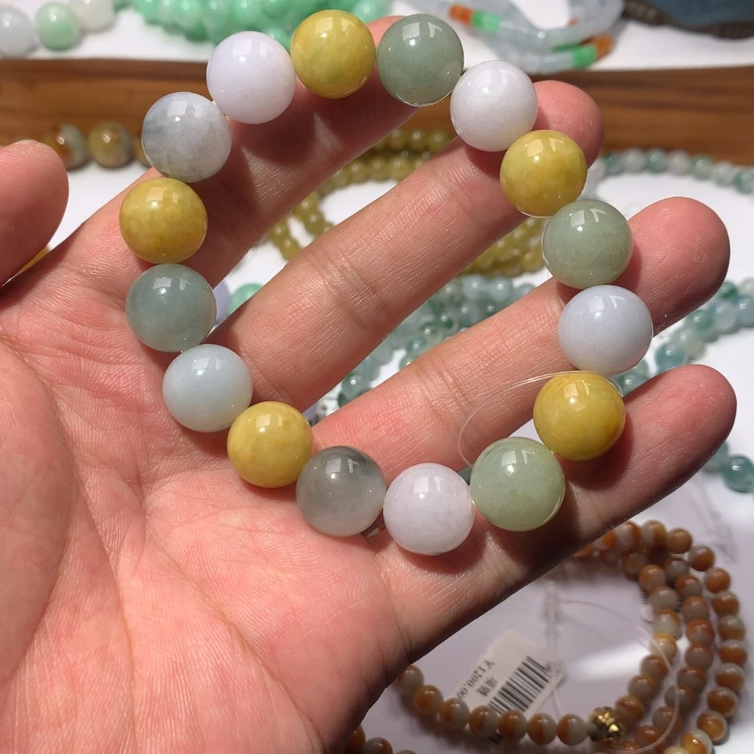 未镶嵌手链翡翠手串卡13.5