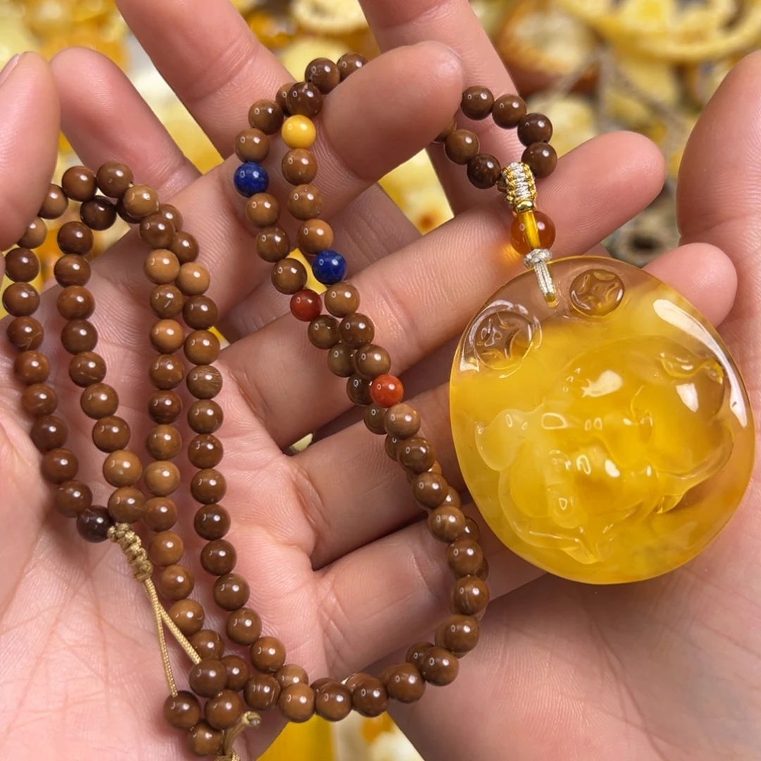 蜜蜡未镶嵌裸石蜜蜡