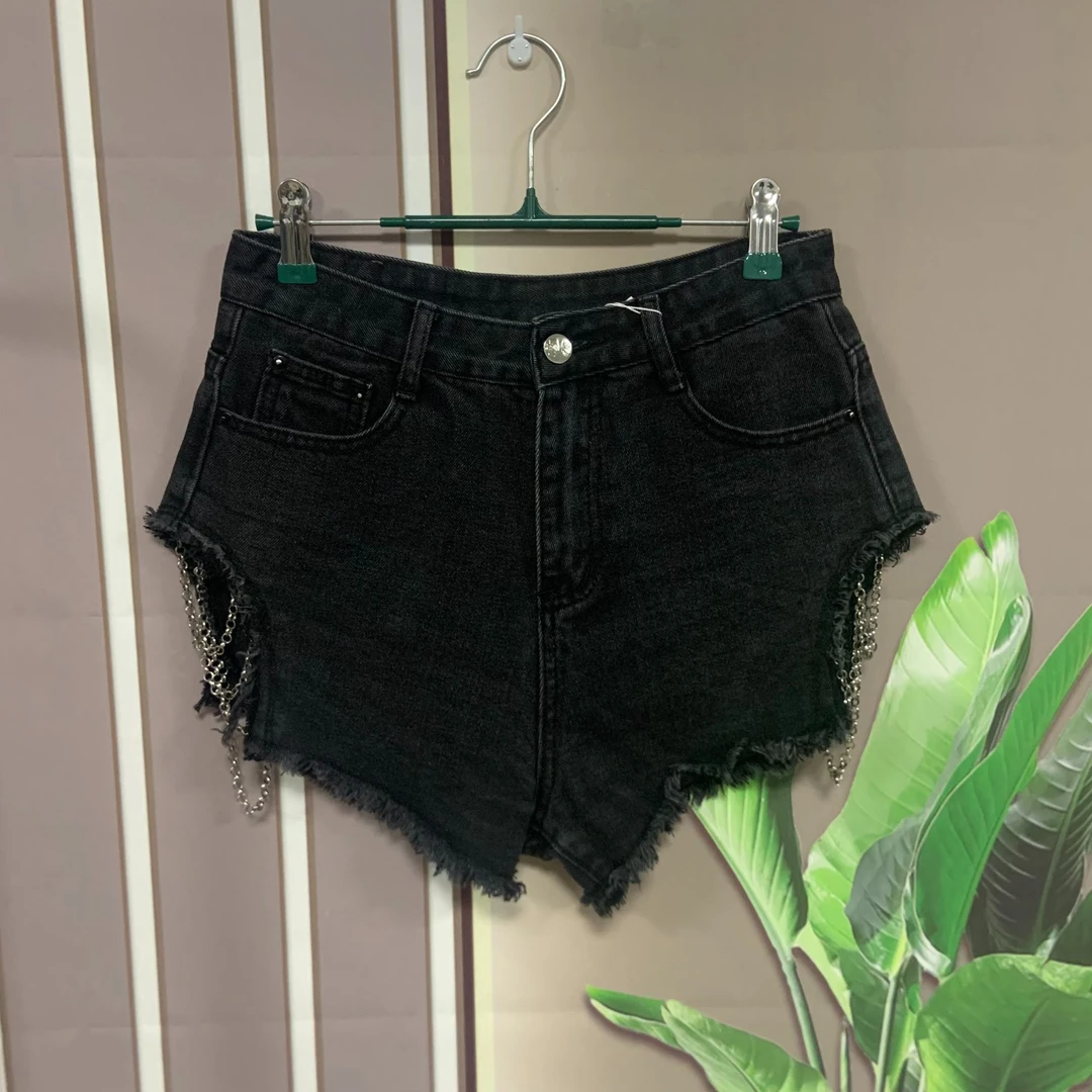 301-400拍二发三女装时尚牛仔女短裤a