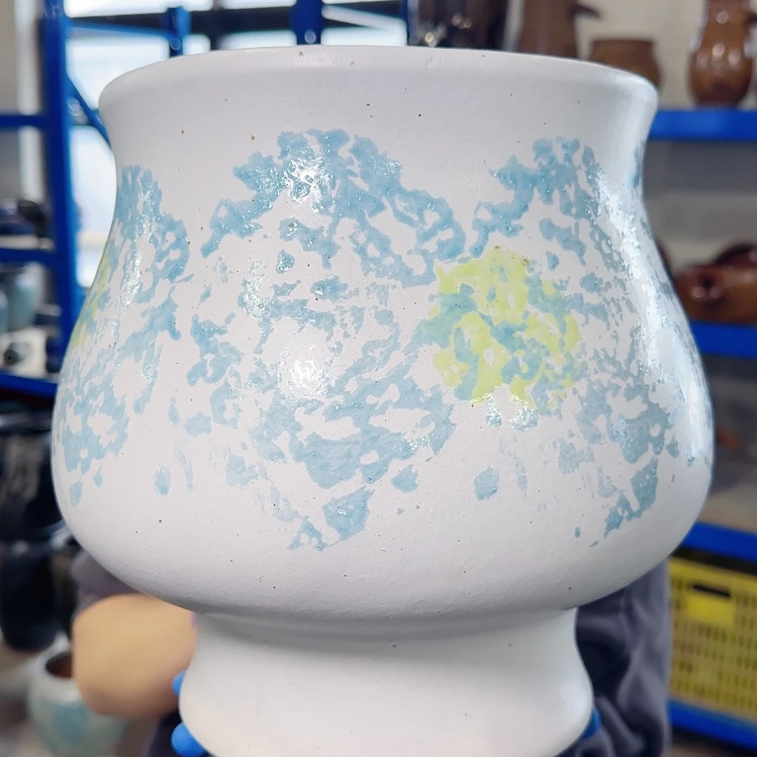 花盆紫砂高25口22