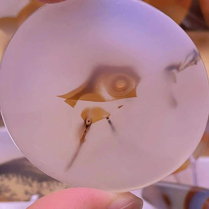 东***哥玛瑙/玉髓未镶嵌吊坠(不含链)