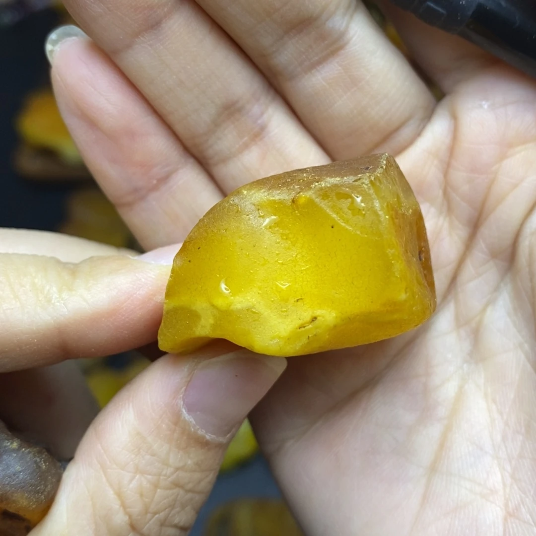 定制琥珀未镶嵌小*胖