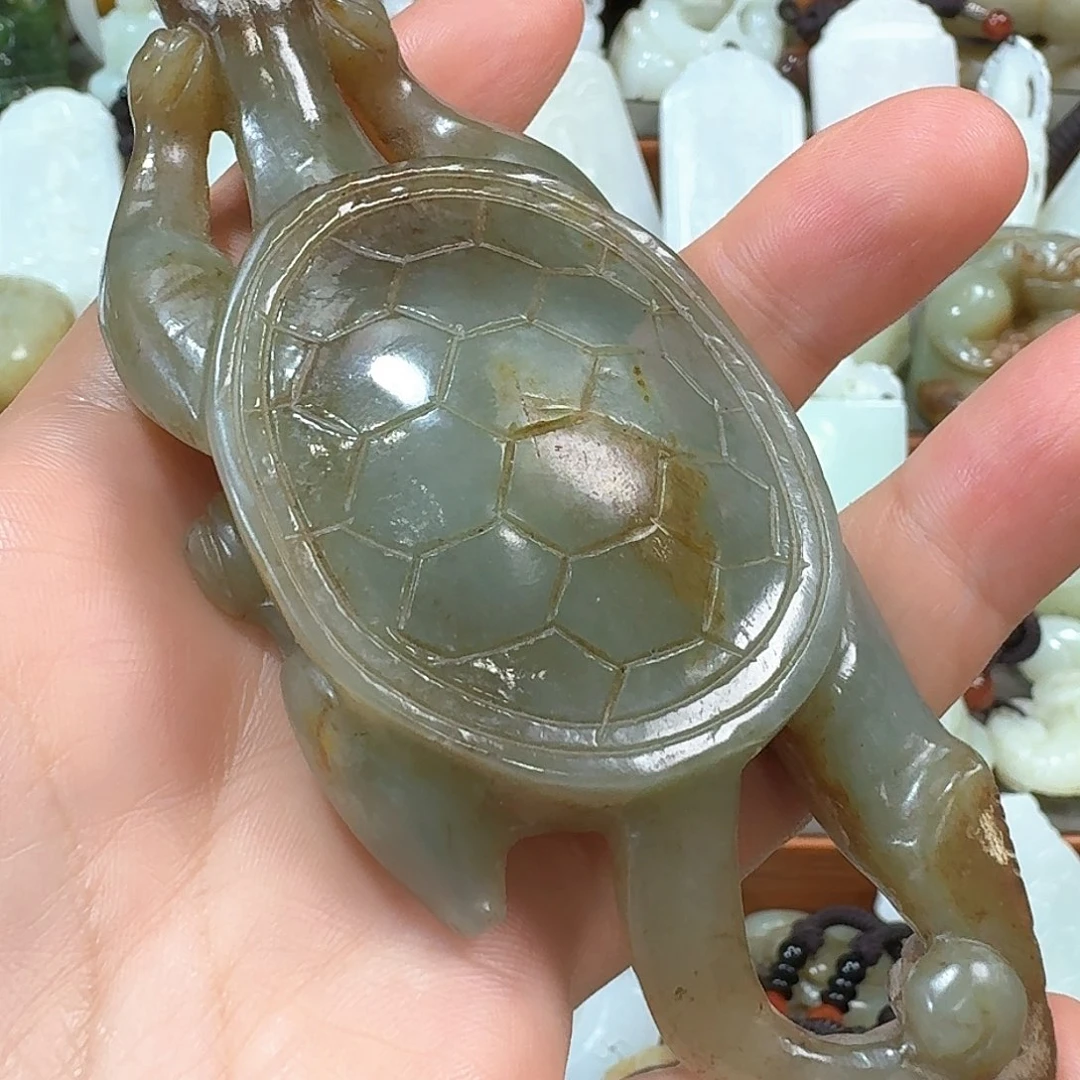 未镶嵌和田玉摆件豆*娃