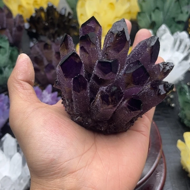 琉璃手工艺品挛晶簇
