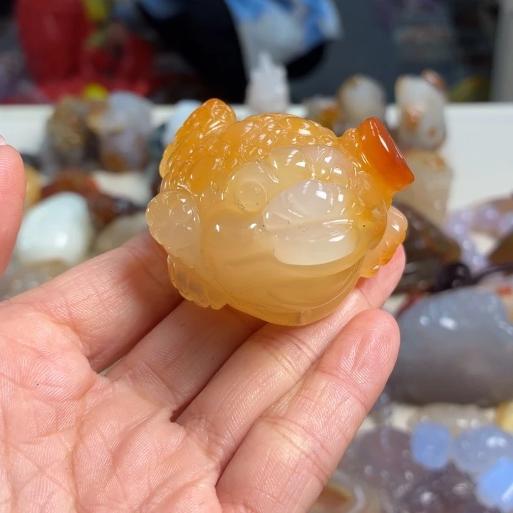 玛瑙/玉髓未镶嵌吊坠(不含链)