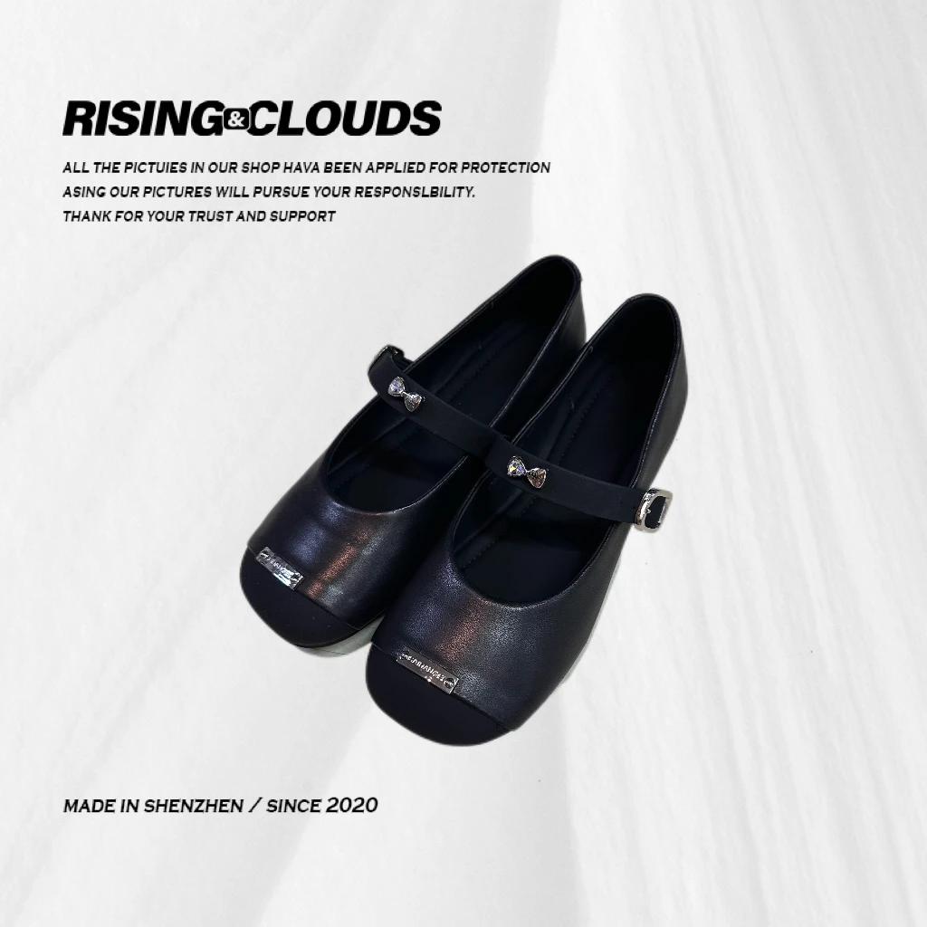 【莎莎】舒适百搭休闲日常圆头单鞋070202