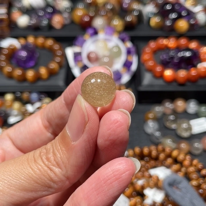 单珠未镶嵌水晶扭***世发晶13mm