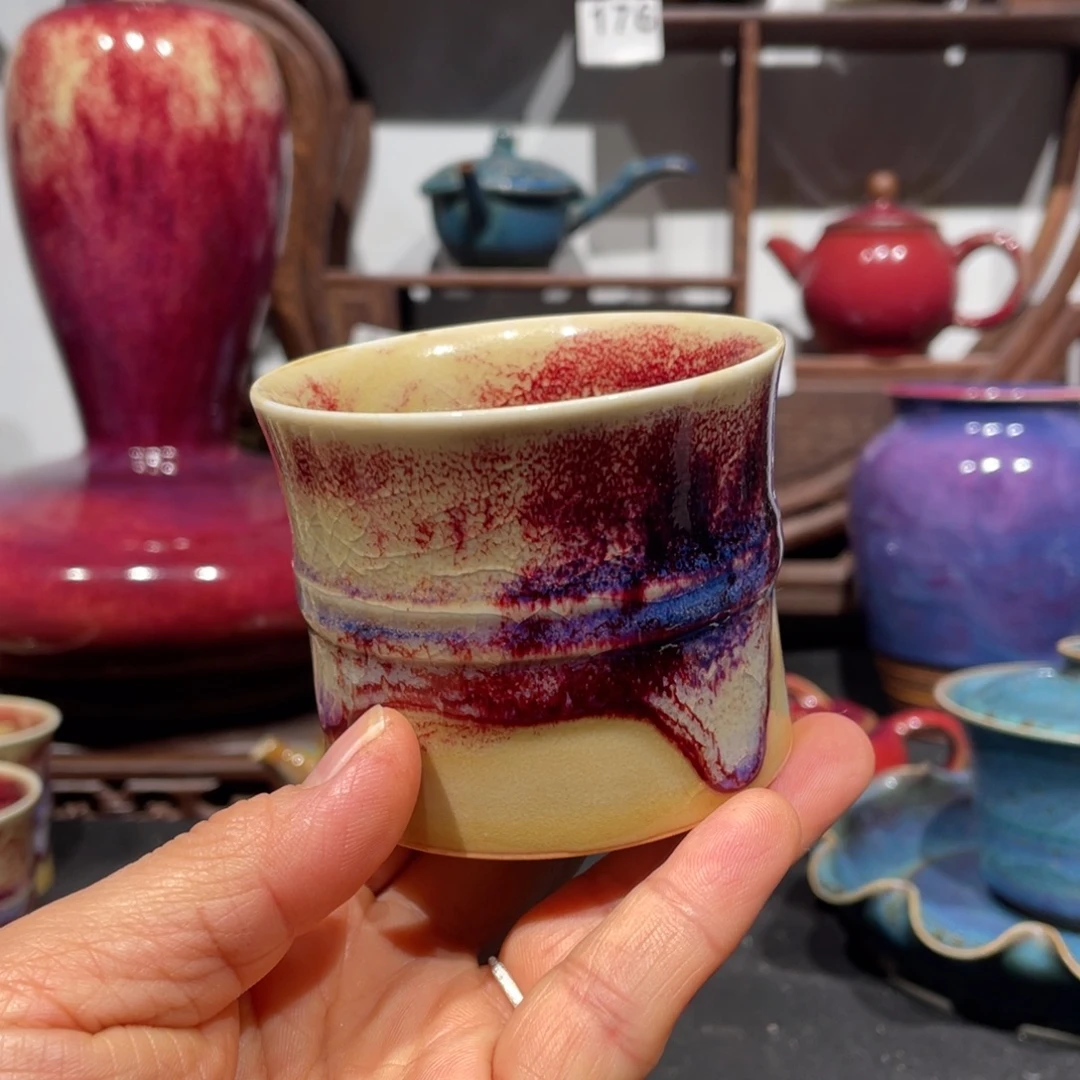 中国神后钧瓷茶器