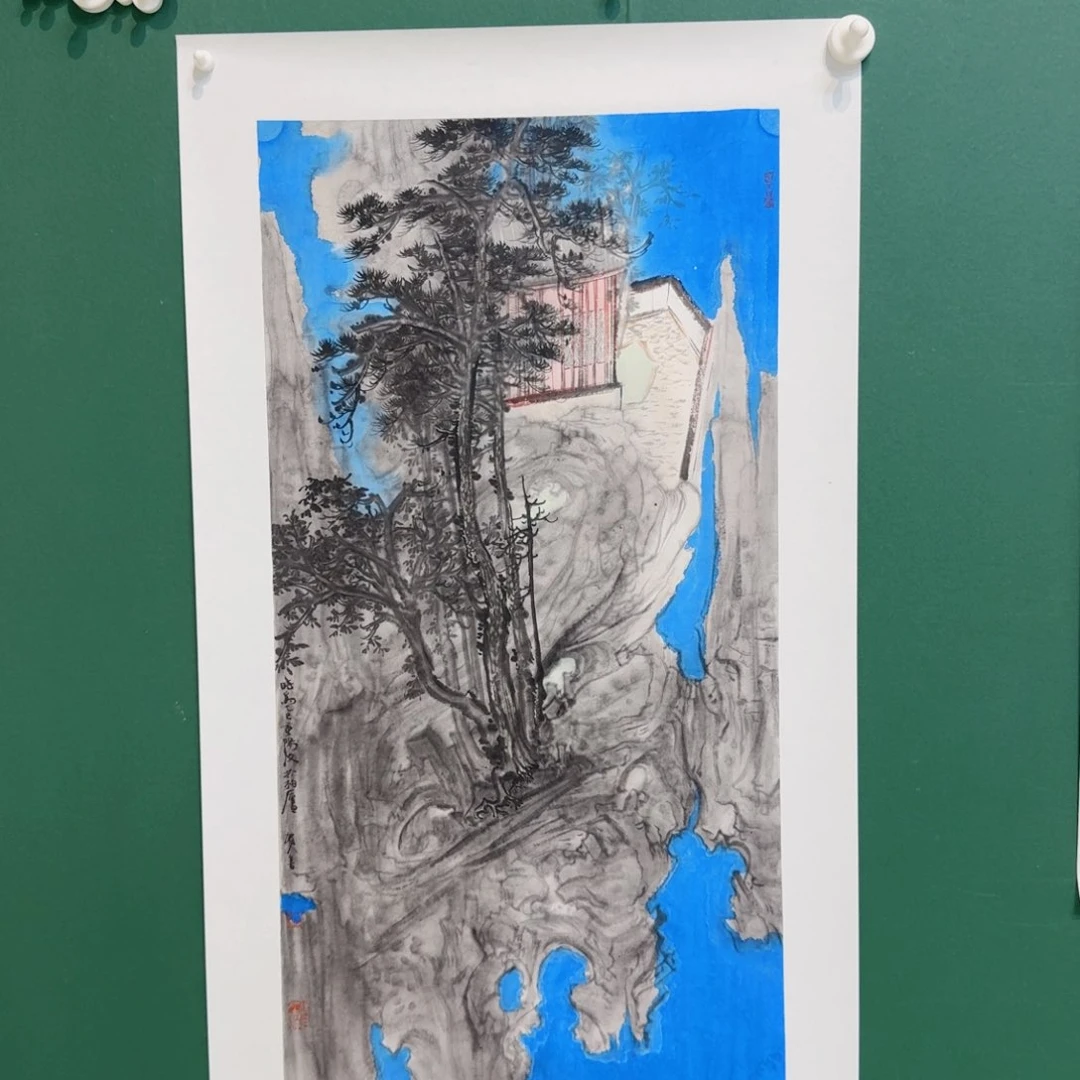 国画贺老师继续嘟嘟还我河山y s