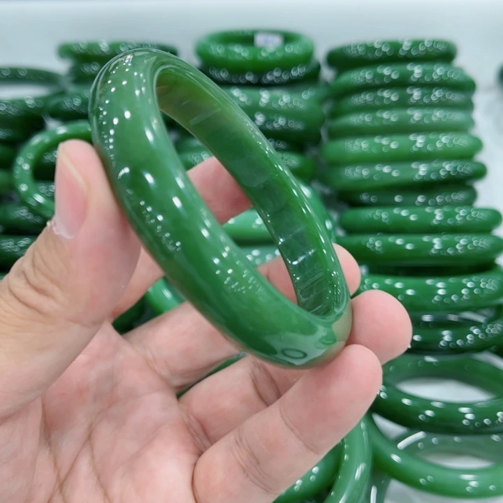 和田玉手镯未镶嵌59～1