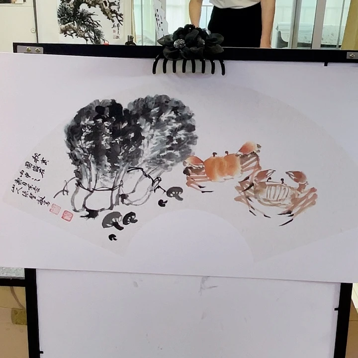 国画张圣敏先生纯手绘作品