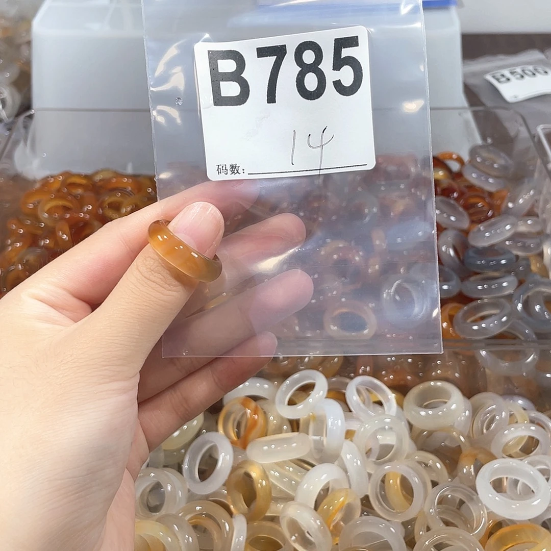 合金戒指玛瑙/玉髓785