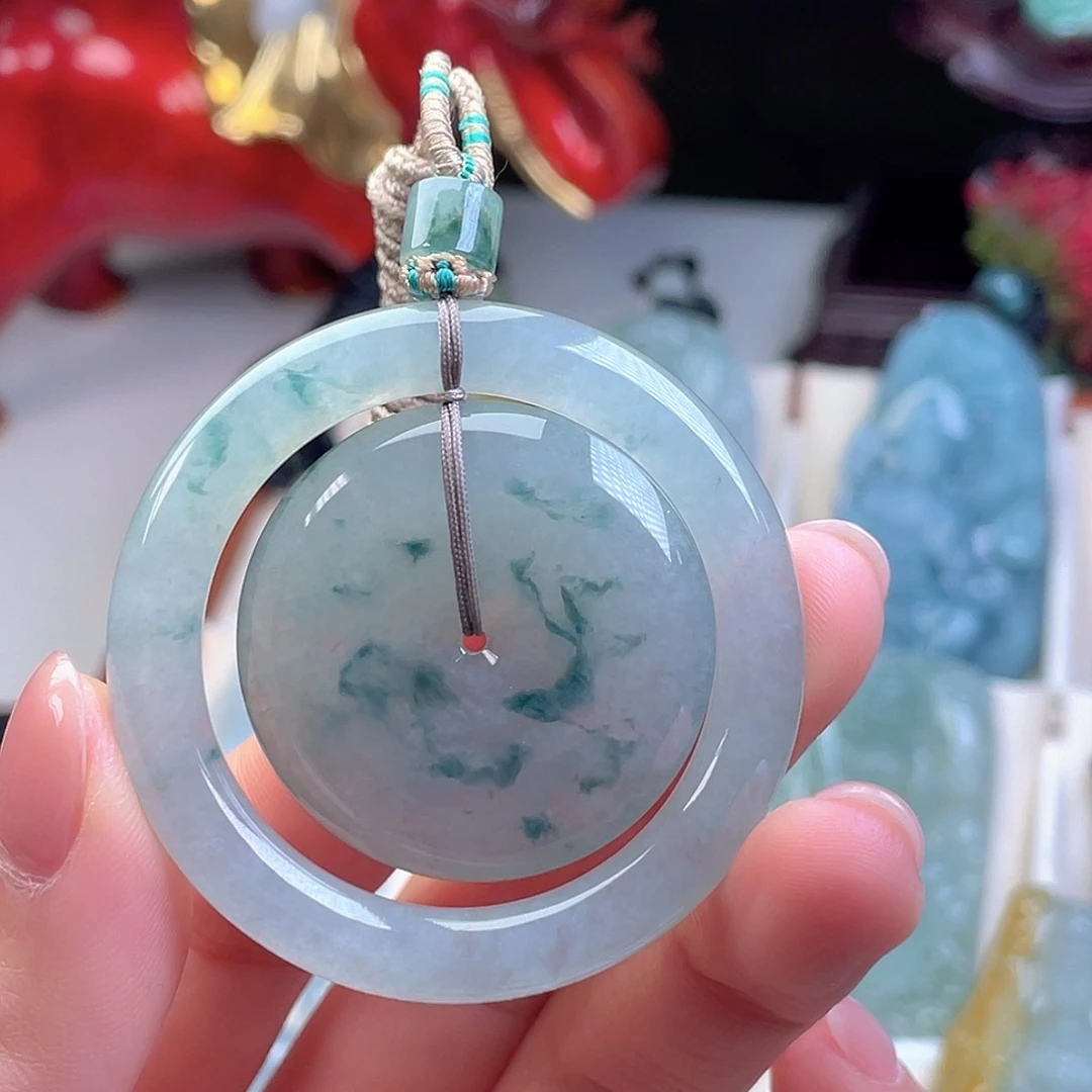 翡翠未镶嵌颈饰天然翡翠