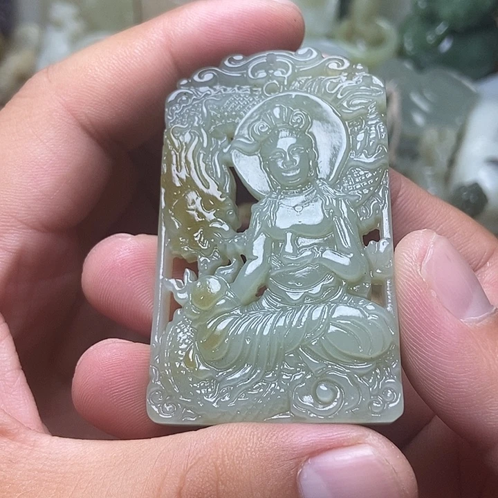 未镶嵌和田玉挂件