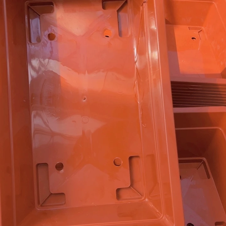 树脂红长盆42-24-12一组6个