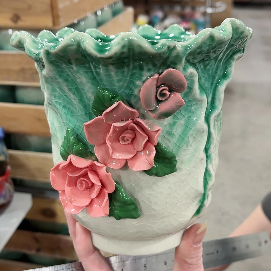 【闪购商品】陶瓷陶瓷多肉植物花盆