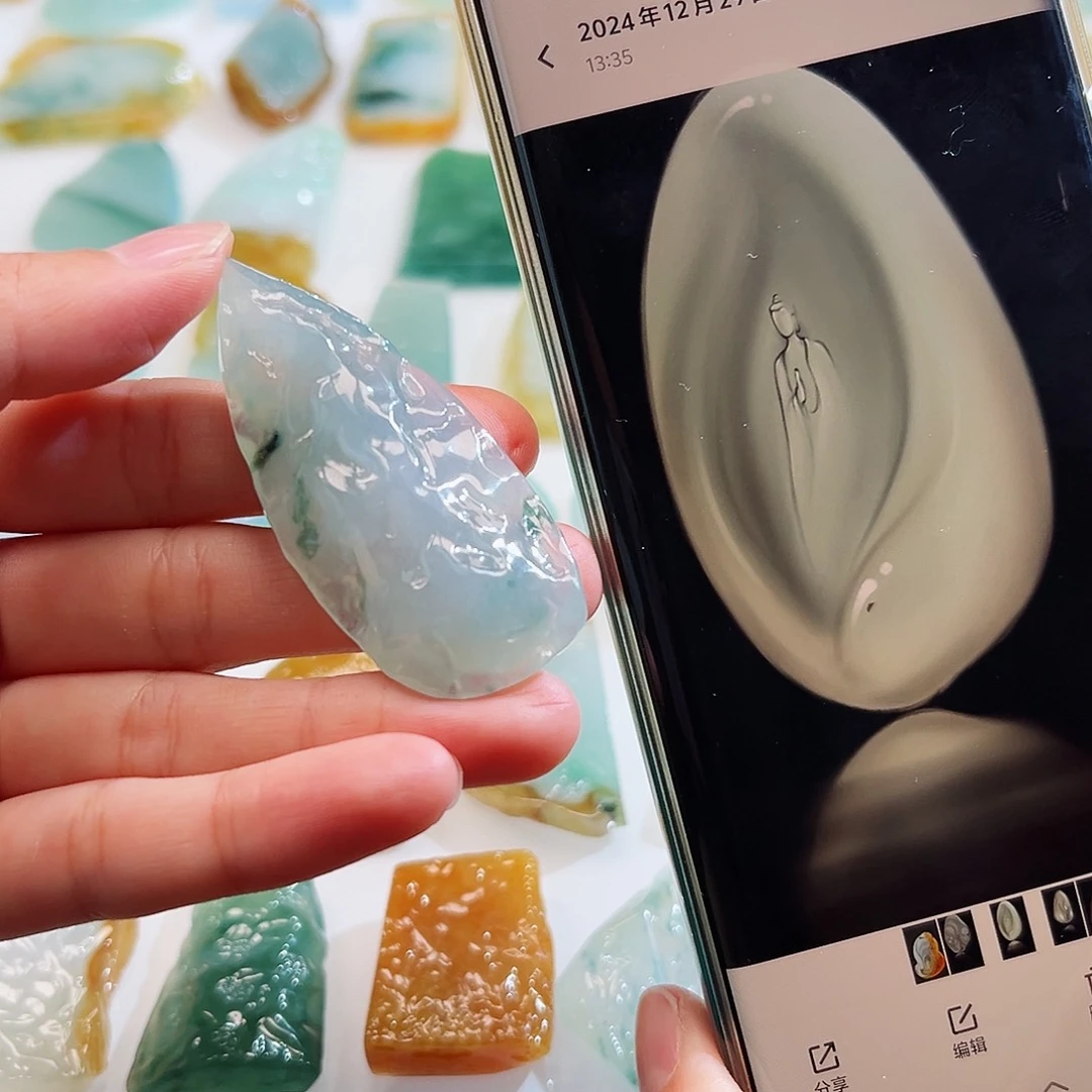 定制翡翠未镶嵌翡翠定制