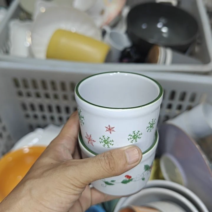 瓷片陶瓷杯碗盘微瑕介意慎拍