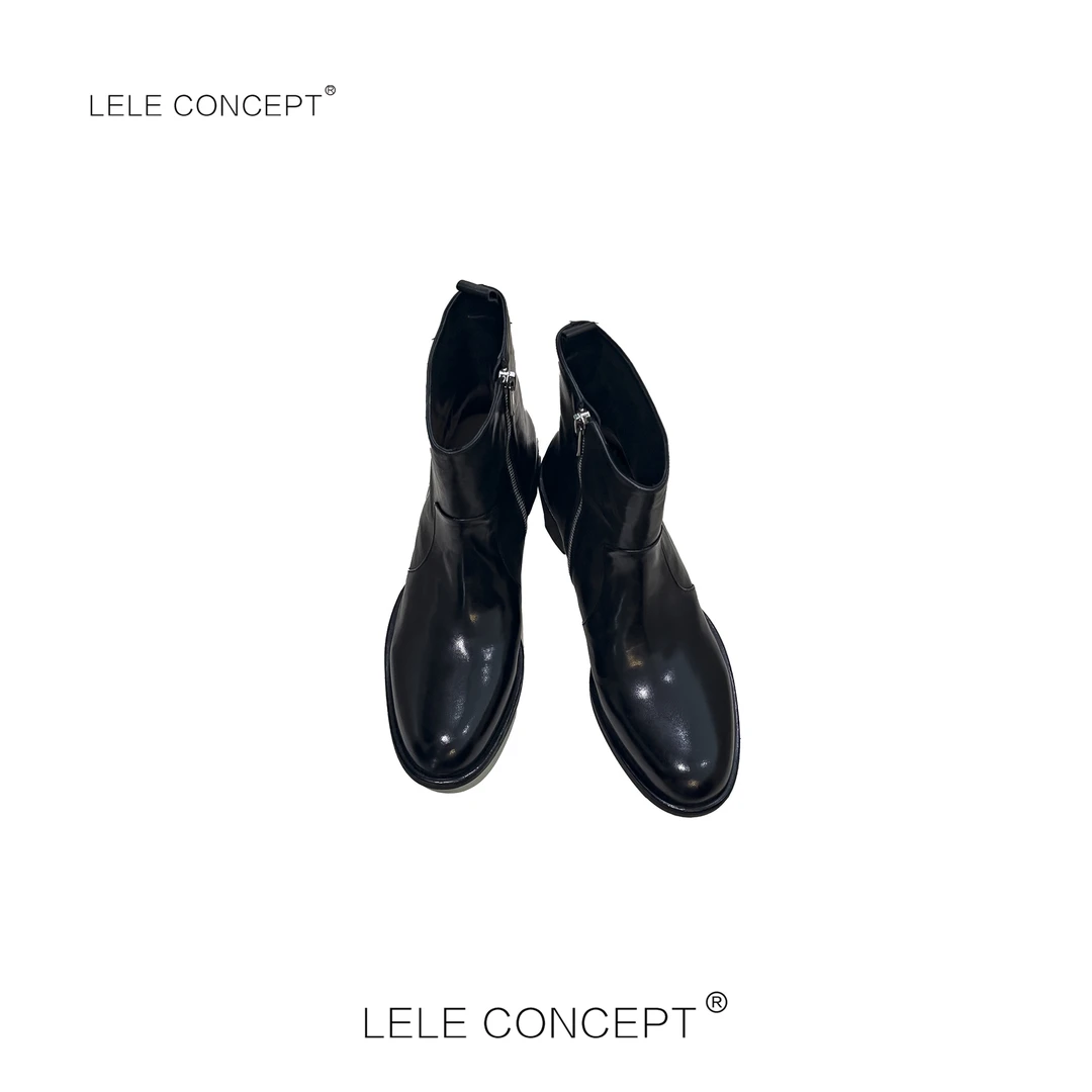 LELE CONCEPT | 【美超】新款舒适气质净版高级感短靴UX25C0050W