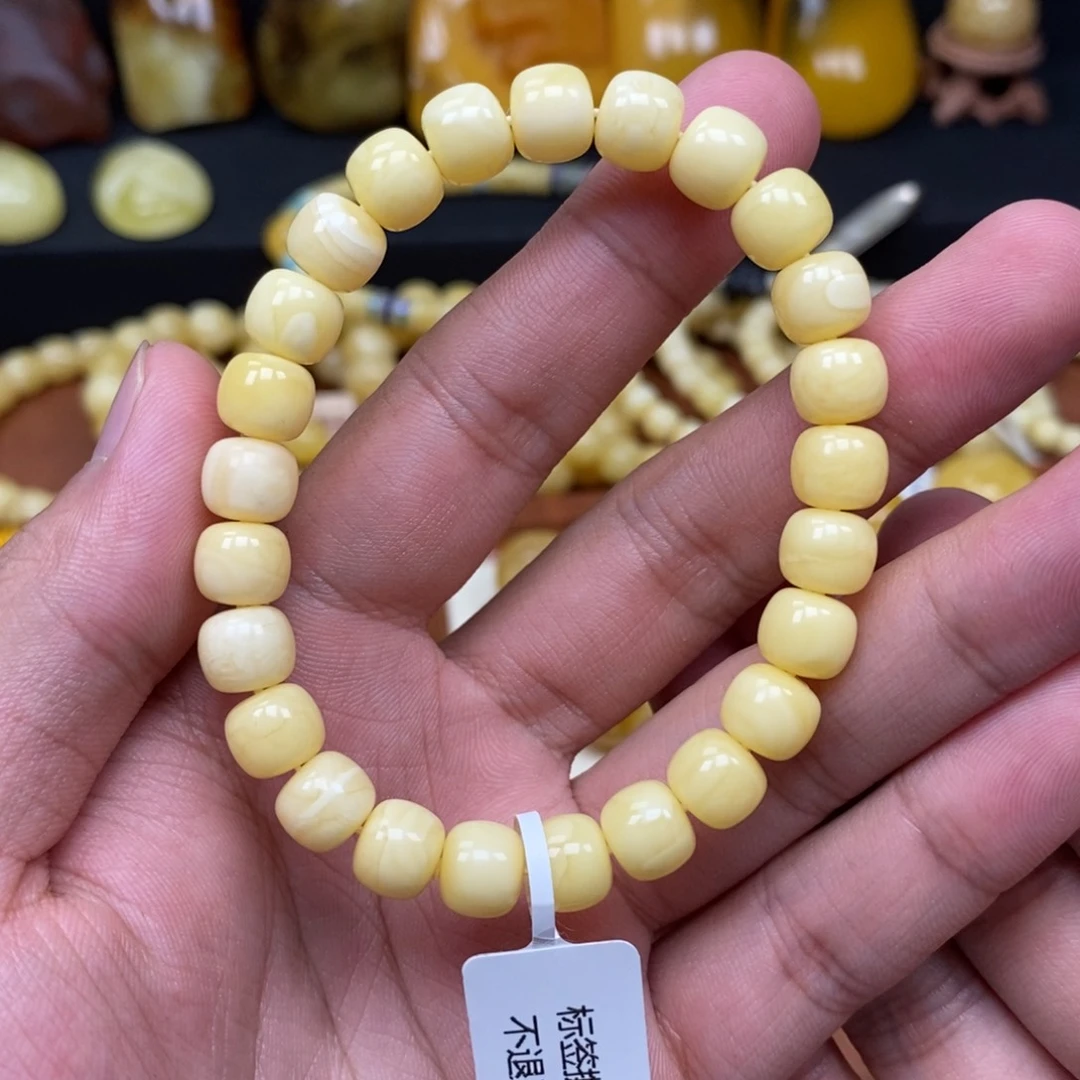 未镶嵌琥珀珠宝奇石8.6尺寸精工