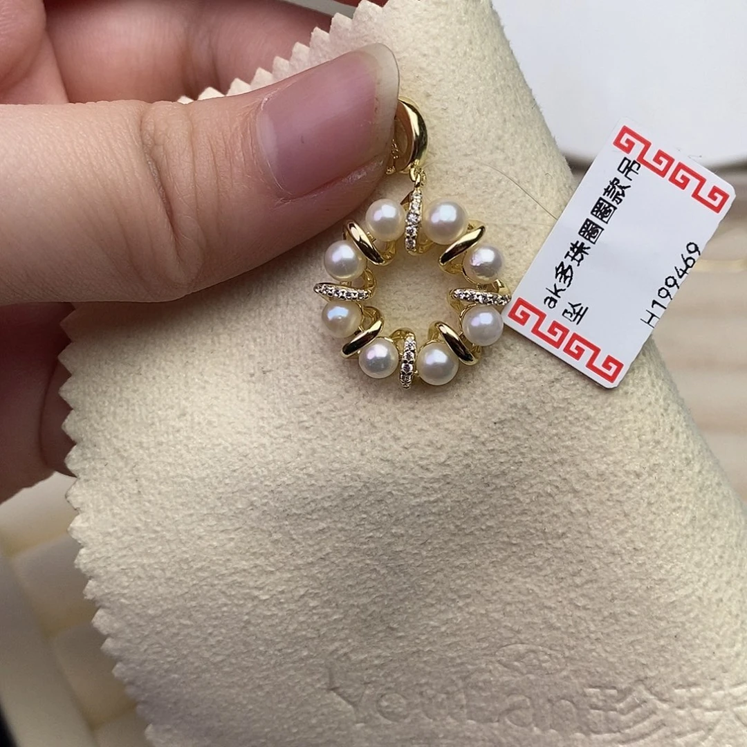 海水珍珠颈饰银S925镶嵌