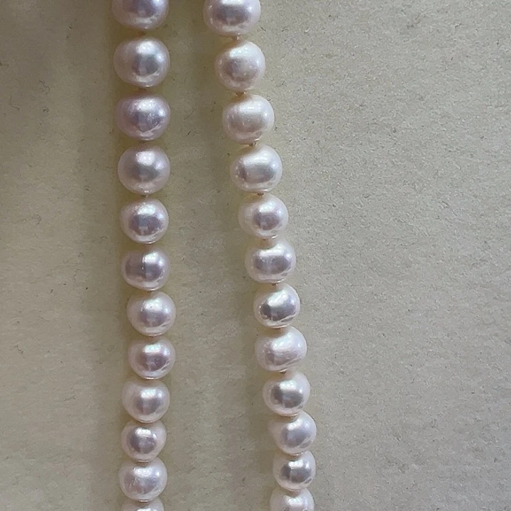 未镶嵌淡水珍珠颈饰➕9-10