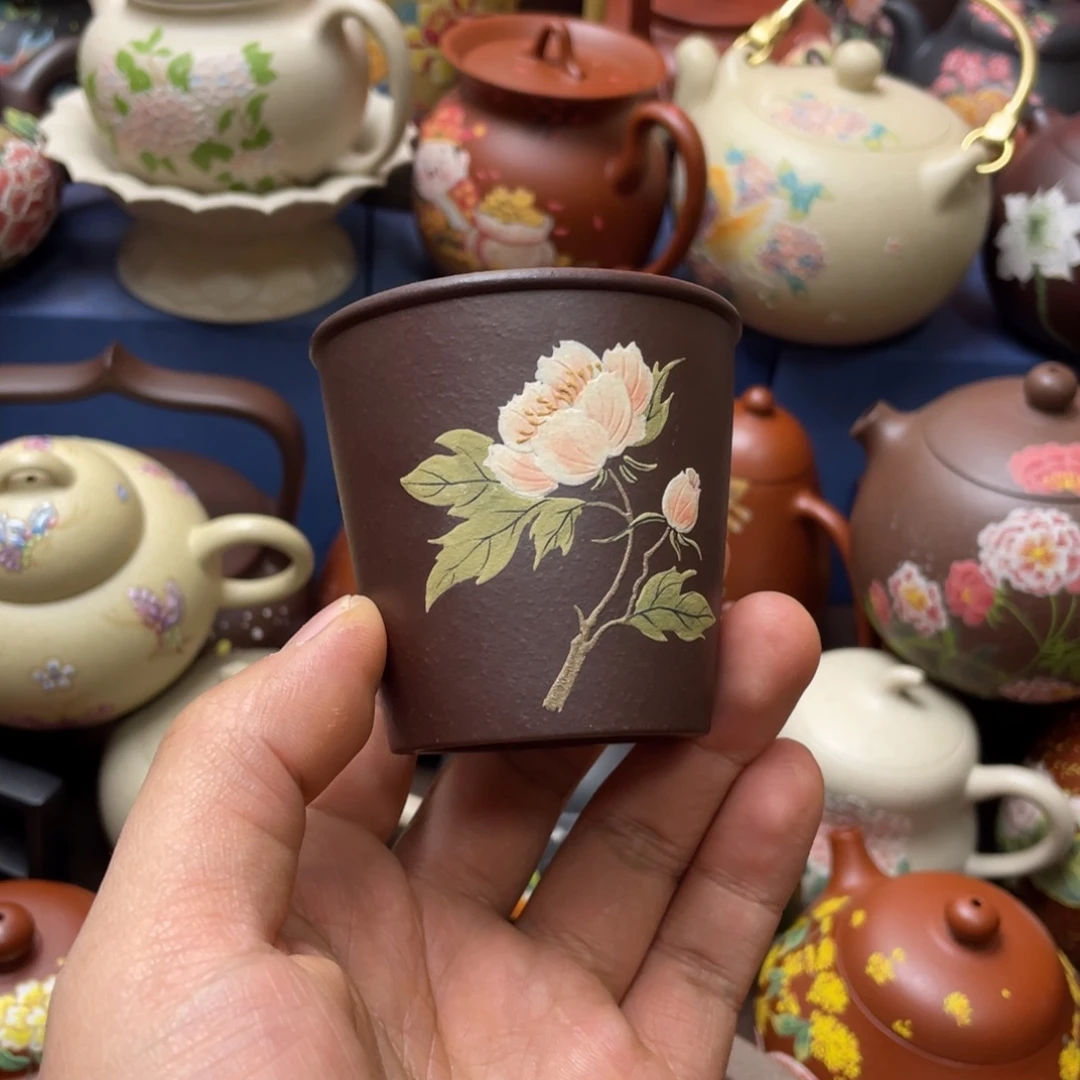 茶杯紫砂紫砂主人杯100cc