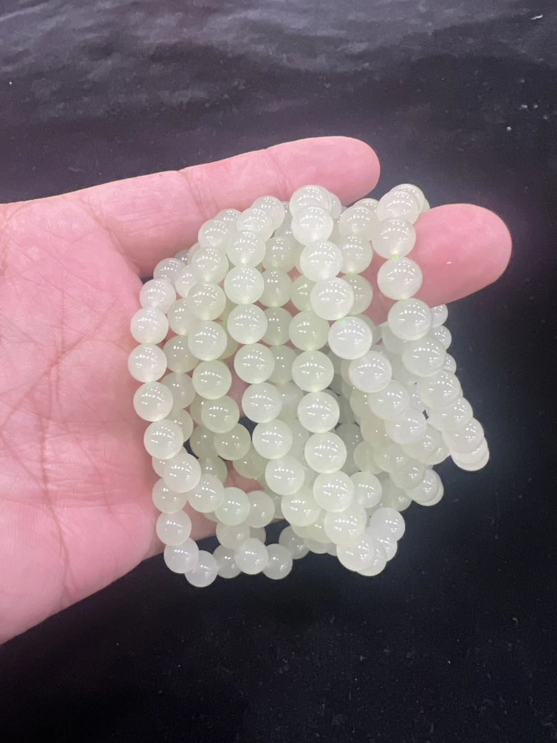 和田玉手串多样性发货拍一发一