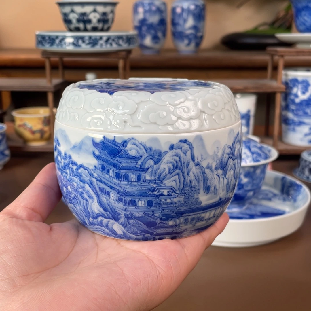 小***蛋景德镇陶瓷手工手绘