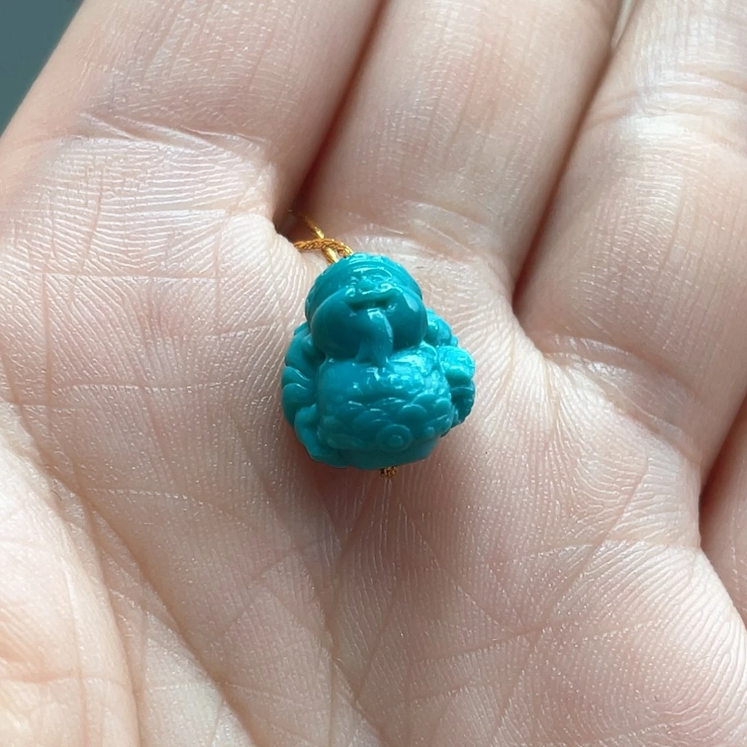 未镶嵌绿松石颈饰