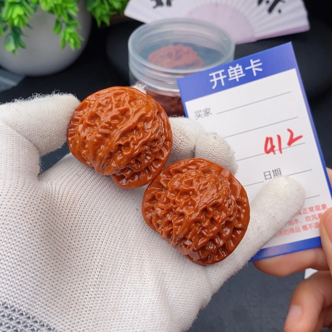 文玩核桃把件40宫灯412