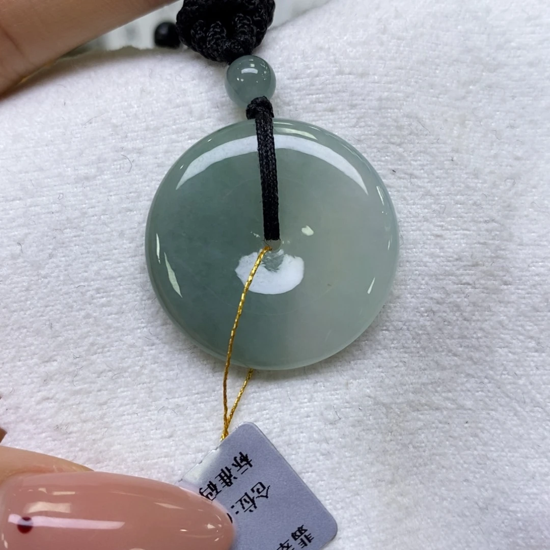 颈饰未镶嵌翡翠平安