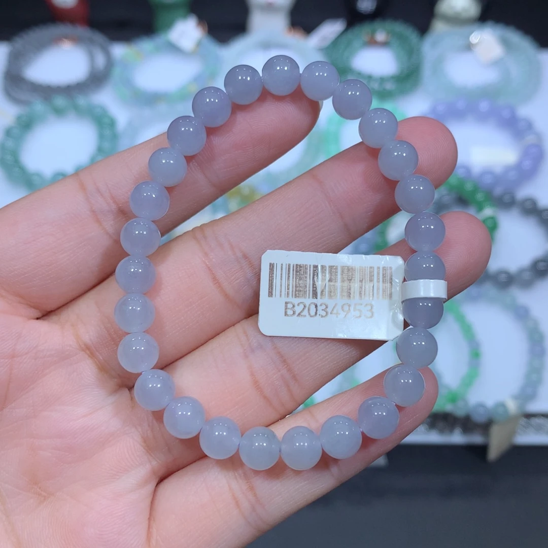 未镶嵌手串翡翠天然
