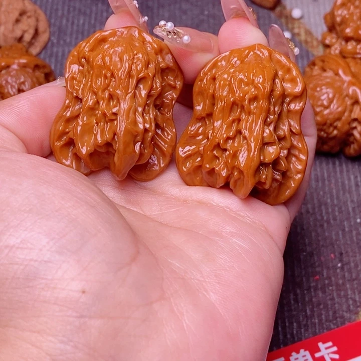 把件文玩核桃葫芦狮子头