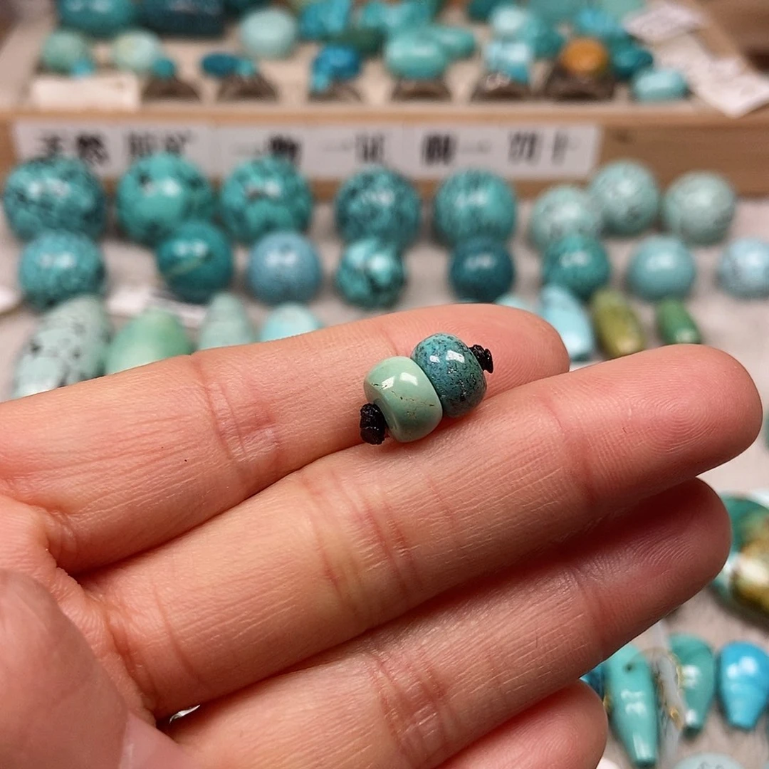 未镶嵌绿松石珠宝半成品哇***。