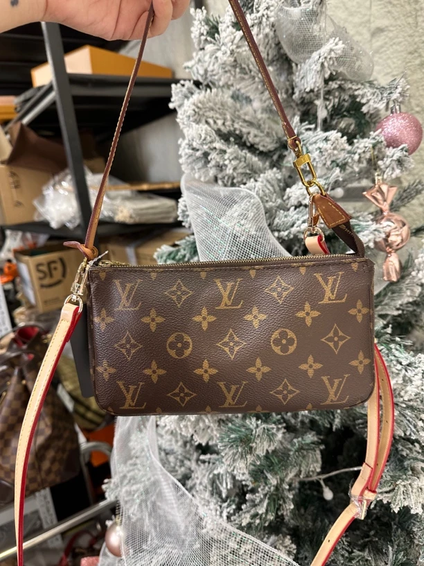 95新 LouisVuitton/路易威登 lv大麻将单肩包/7087363