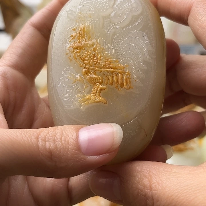 石材古青石不退换鸡