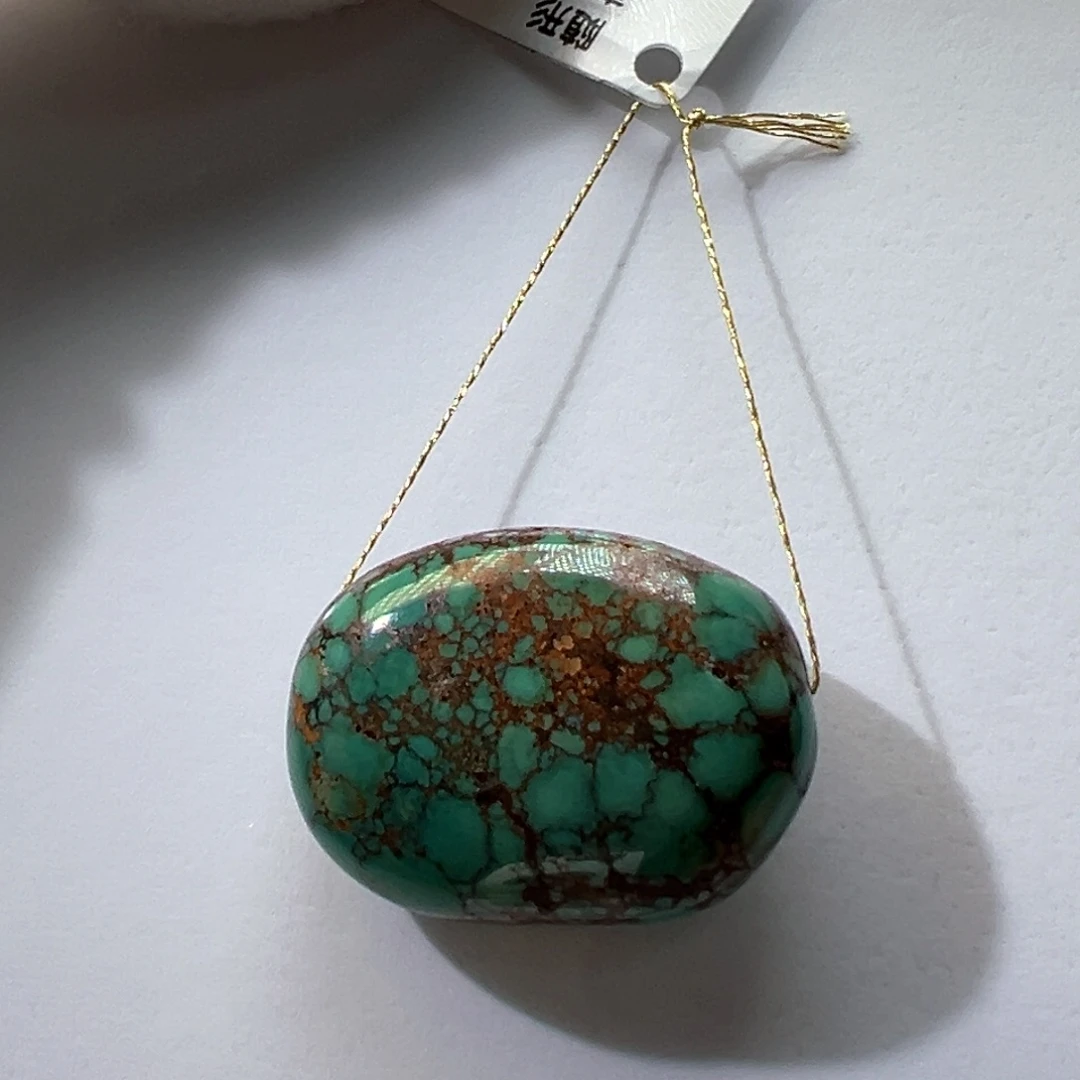 绿松石未镶嵌挂件