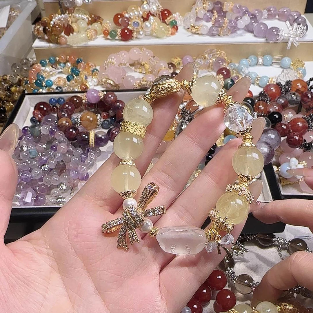 水晶手链未镶嵌八