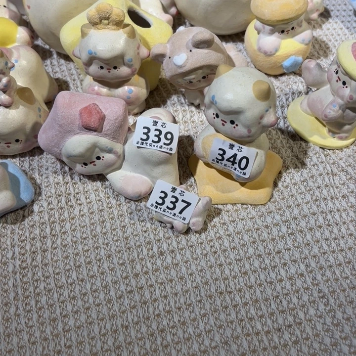 ****琪陶摆件景德镇陶瓷摆件猪猪猪