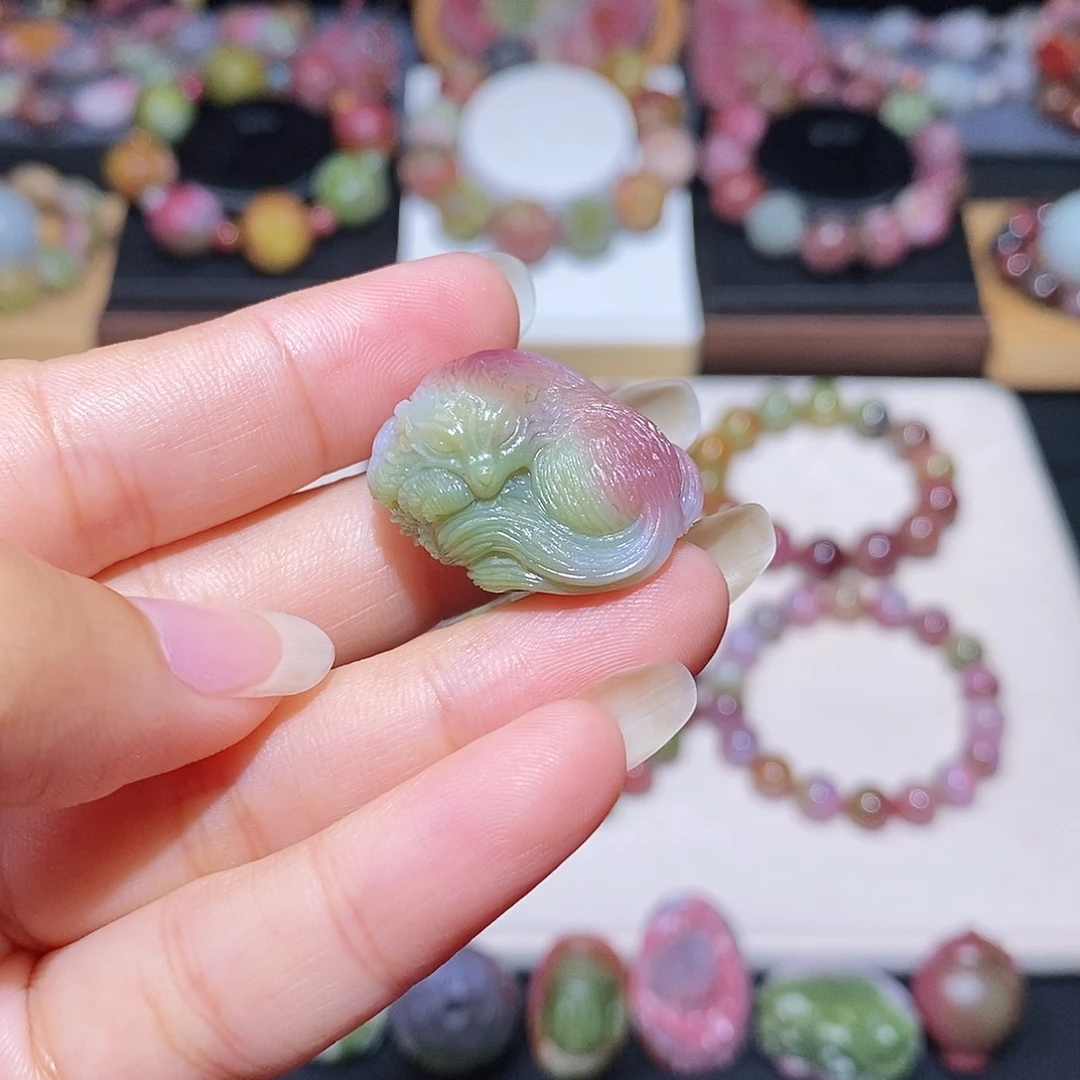 玛瑙/玉髓颈饰未镶嵌盐源玛瑙大漏大炸西瓜凤九