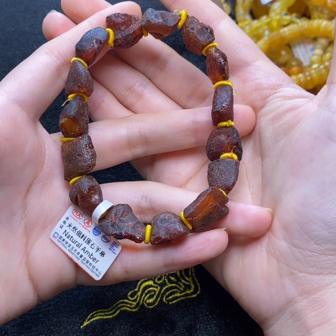 琥珀未镶嵌珠宝奇石