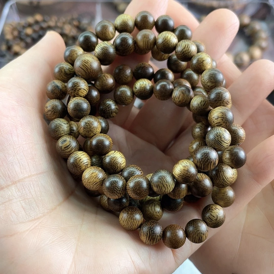 沉香手串品**生越南芽庄白棋