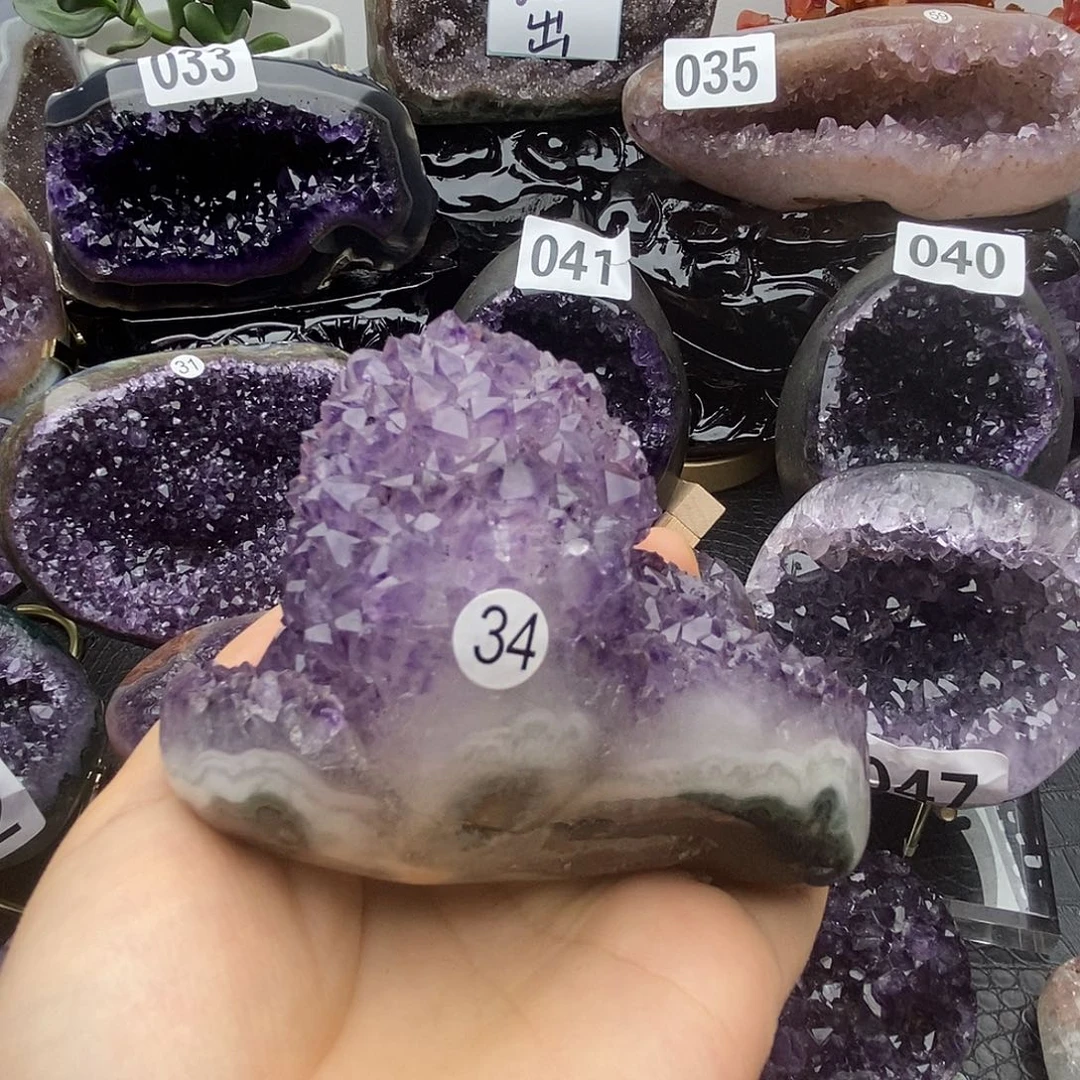 未镶嵌大型摆件（非配饰）紫晶