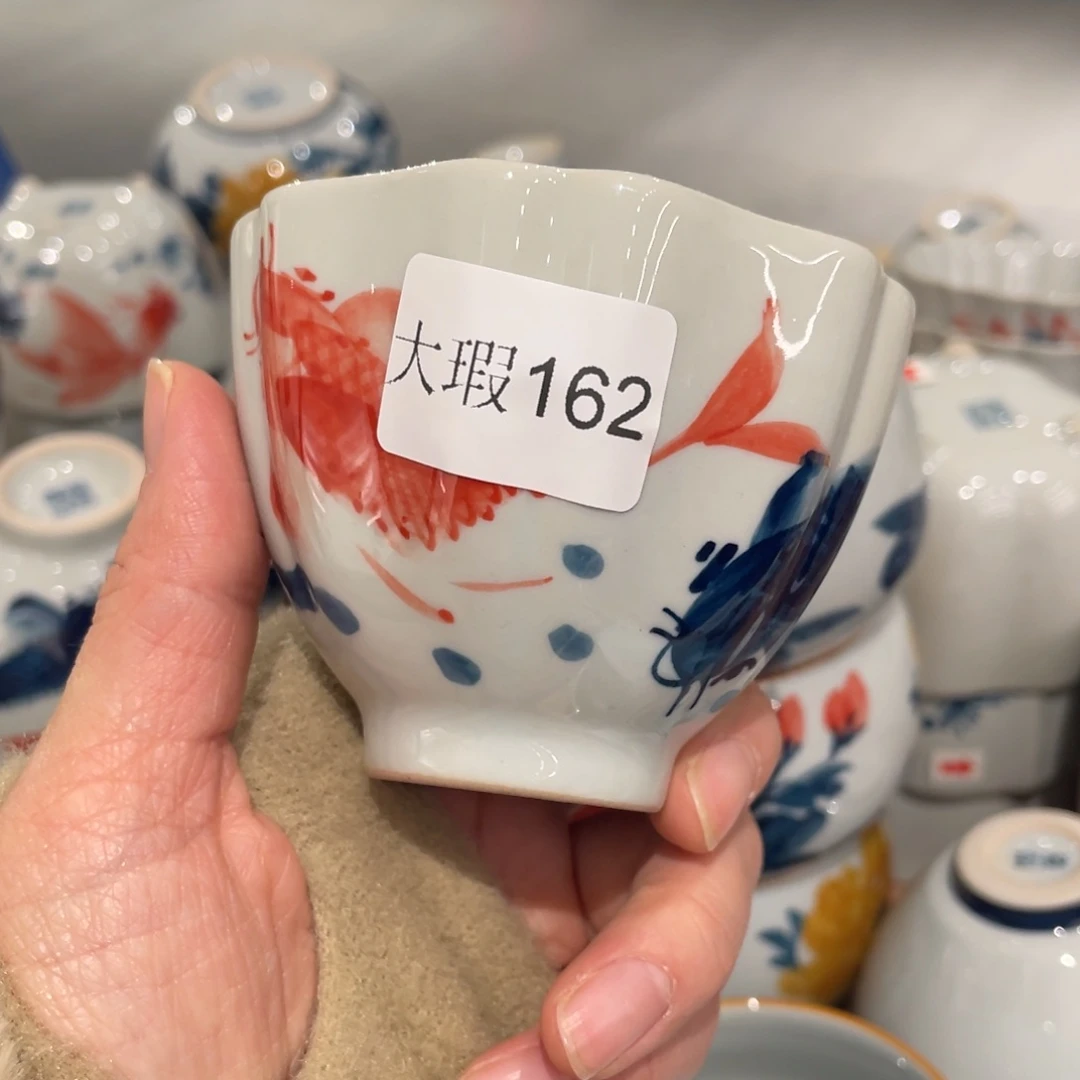 有瑕釉下彩纯手绘