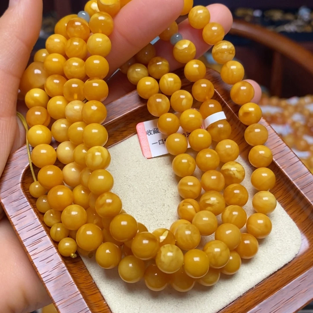 【闪购商品】蜜蜡手链未镶嵌手串