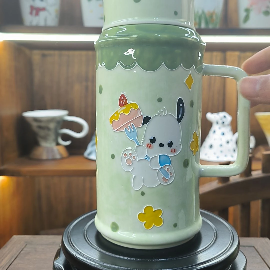 全手工手作卡通水杯