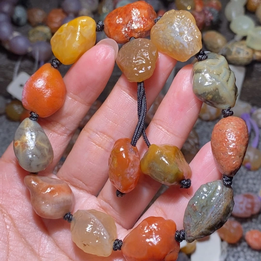 玛瑙/玉髓未镶嵌珠宝半成品