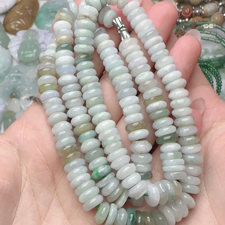 翡翠未镶嵌颈饰天然A货89